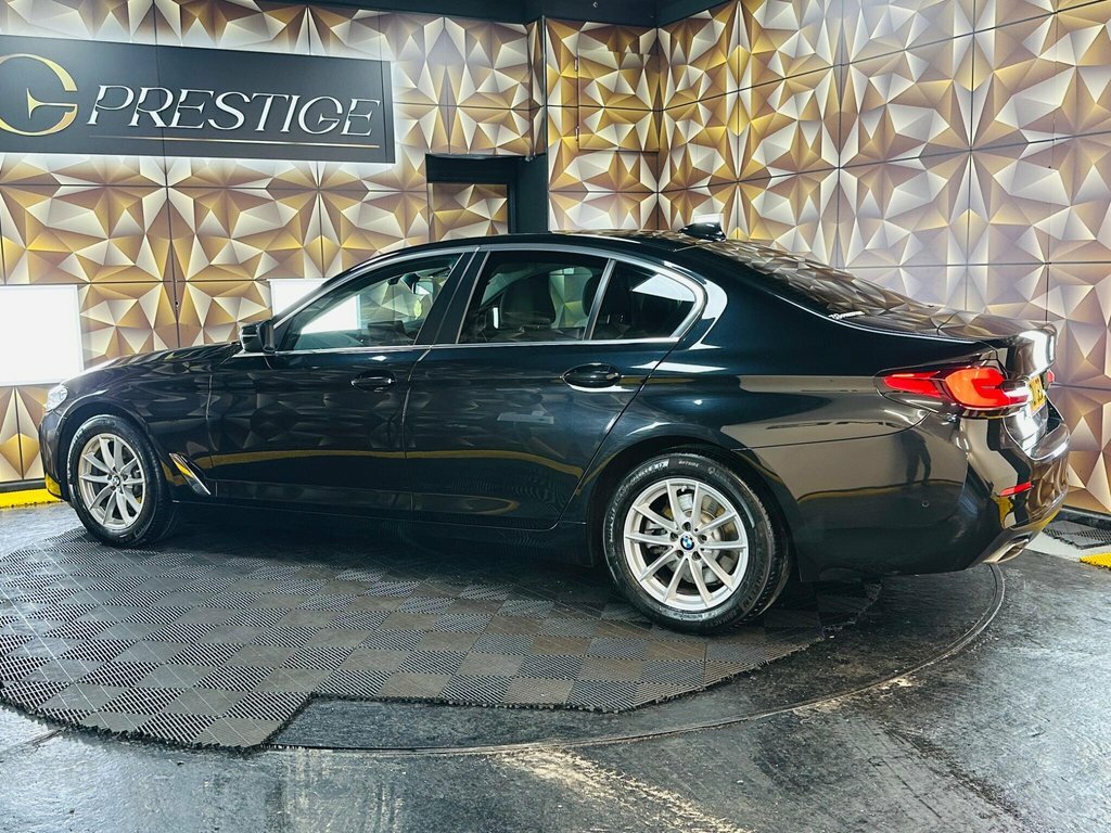 BMW 5 Series M550i Xdrive Grey #12