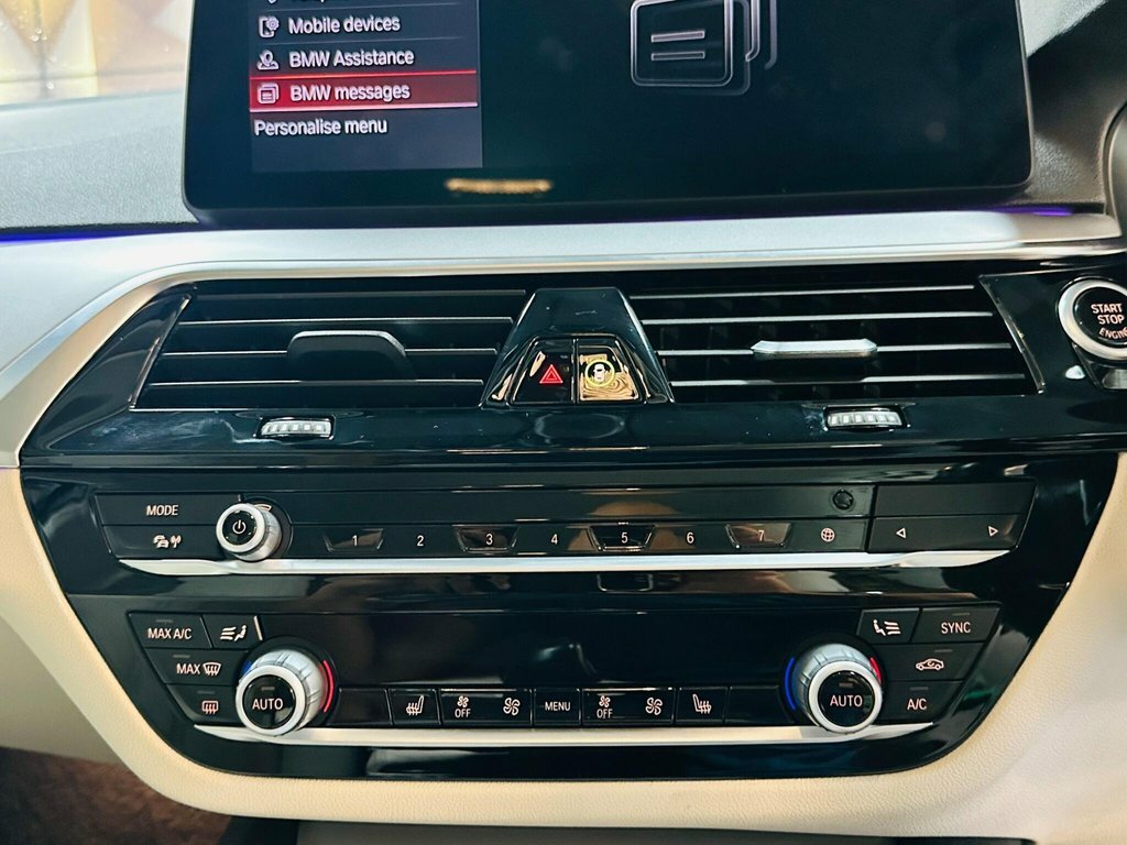 BMW 5 Series M550i Xdrive Grey #42