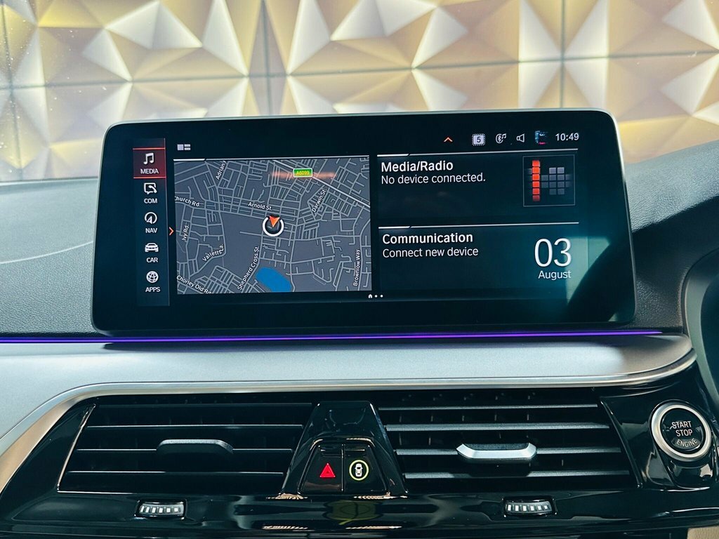 BMW 5 Series M550i Xdrive Grey #43