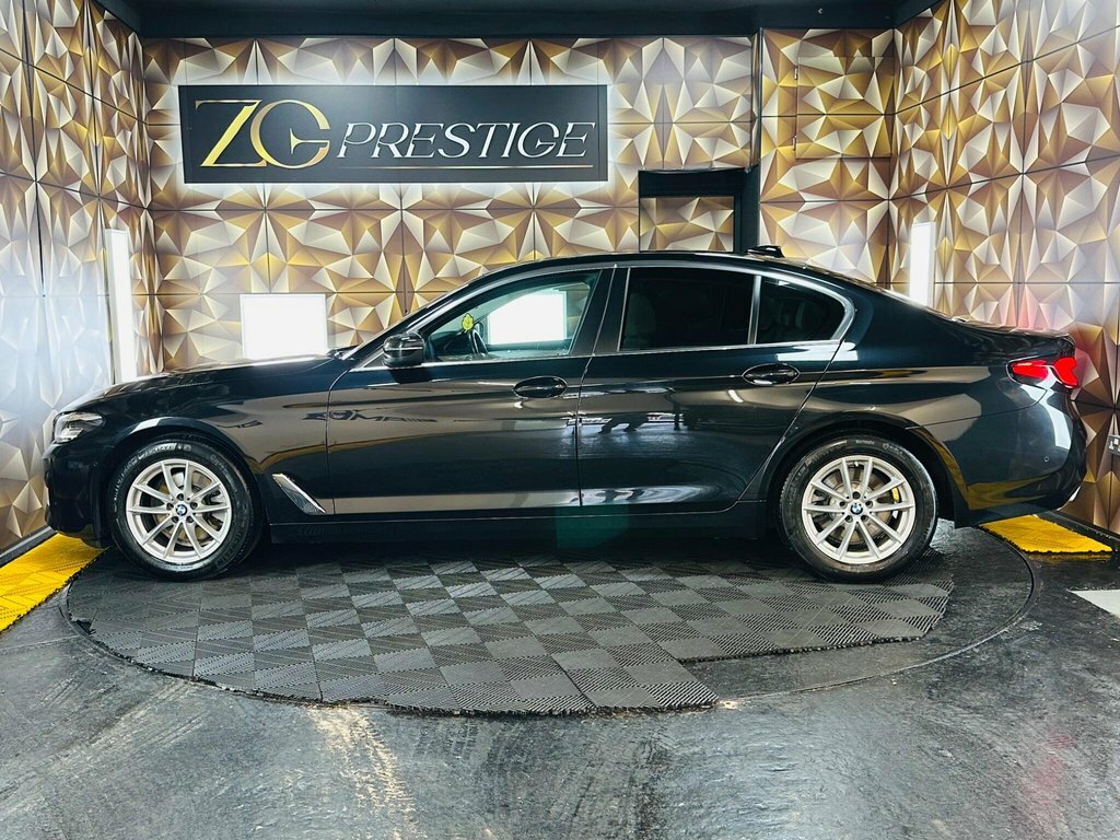 BMW 5 Series M550i Xdrive Grey #9