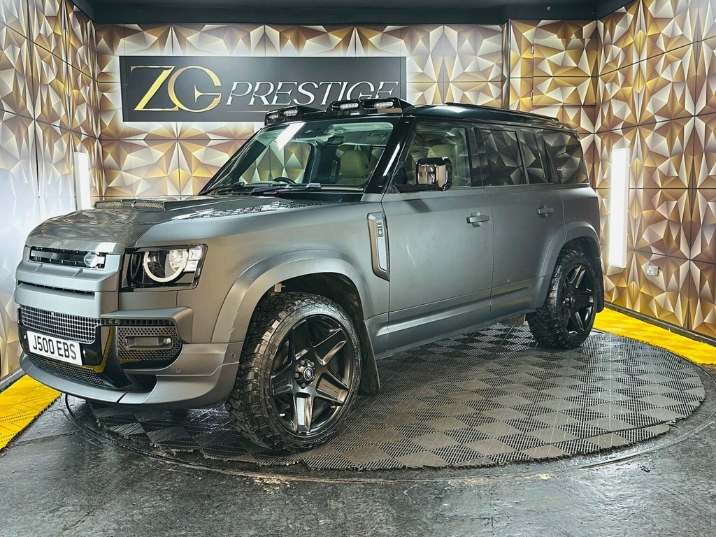 Land Rover Defender 110 Estate Silver #26