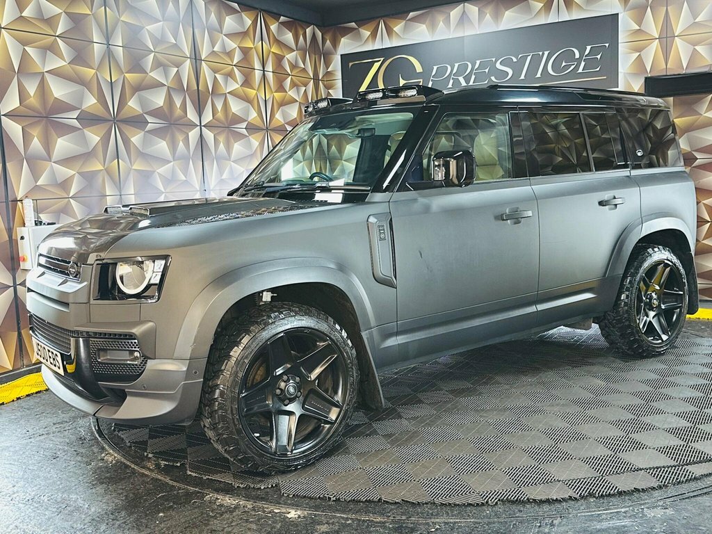 Land Rover Defender 110 Estate Silver #18