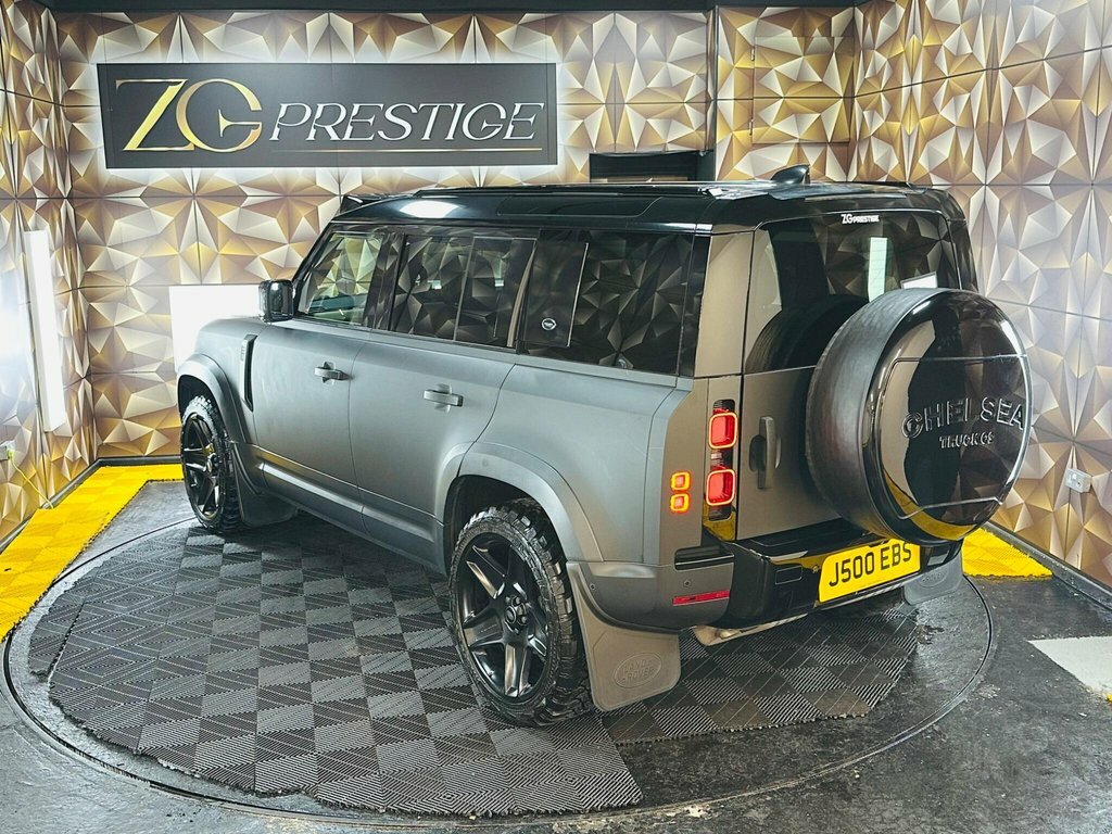 Land Rover Defender 110 Estate Silver #29