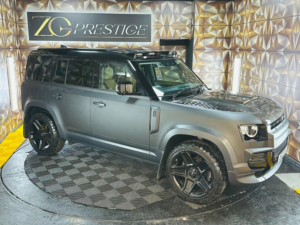Land Rover Defender 110 Estate Silver #10