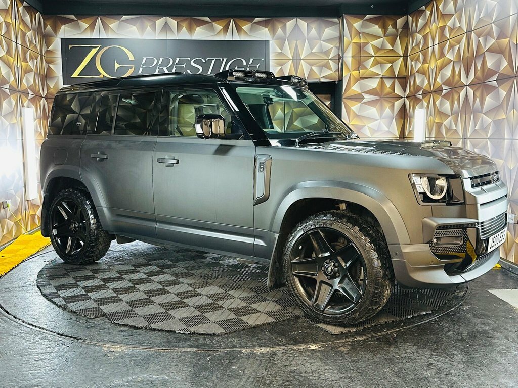 Land Rover Defender 110 Estate Silver #11