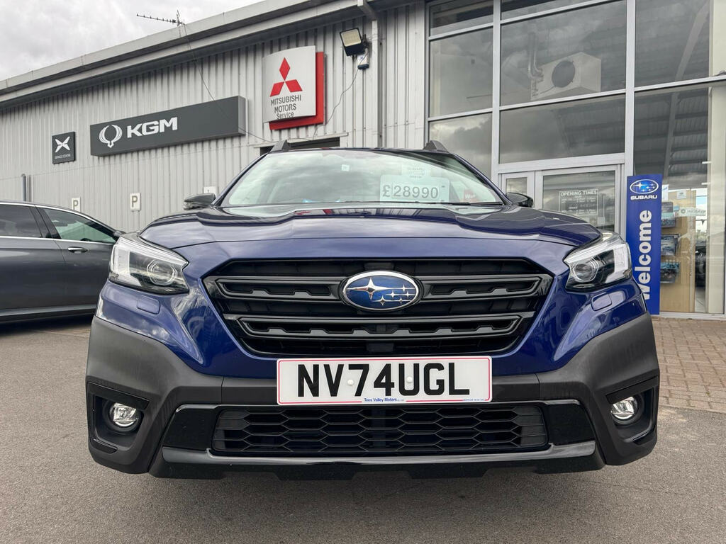 Subaru Outback 2.5I Field Estate Lineartronic 4Wd Euro NV74UGL Blue #2