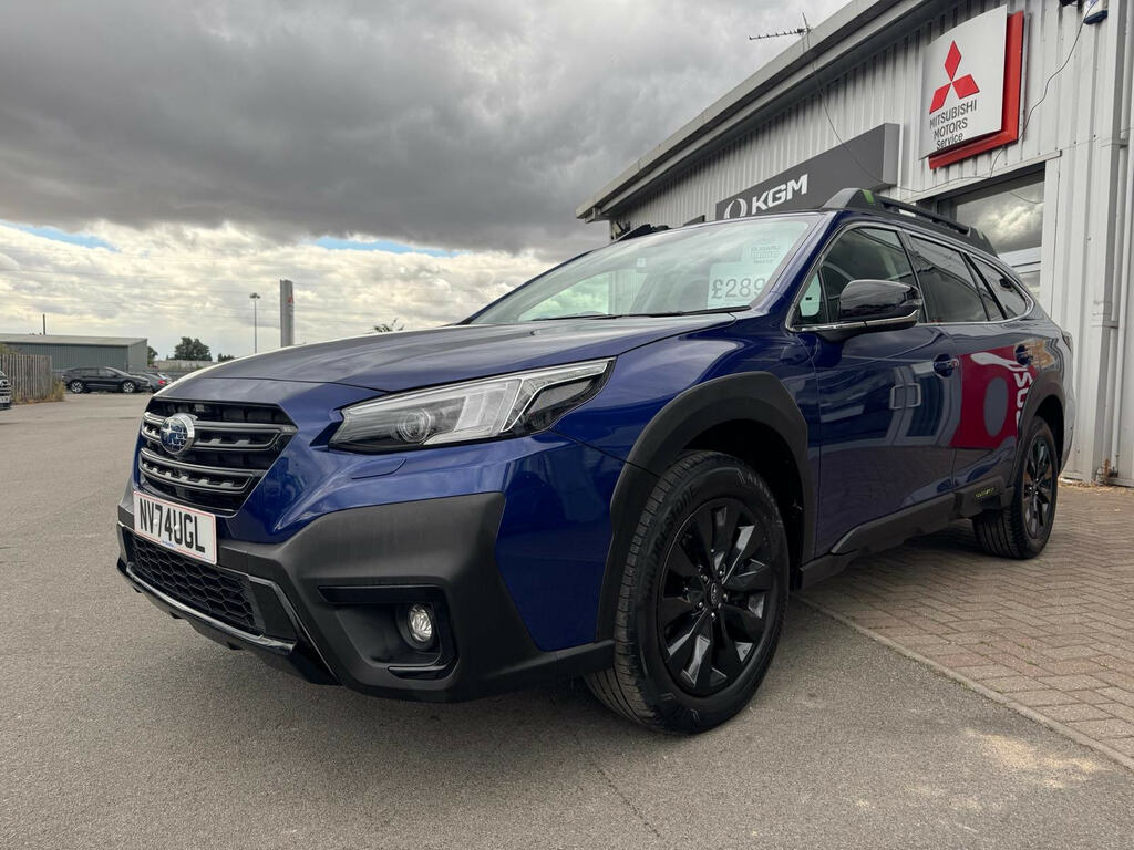 Subaru Outback 2.5I Field Estate Lineartronic 4Wd Euro NV74UGL Blue #3