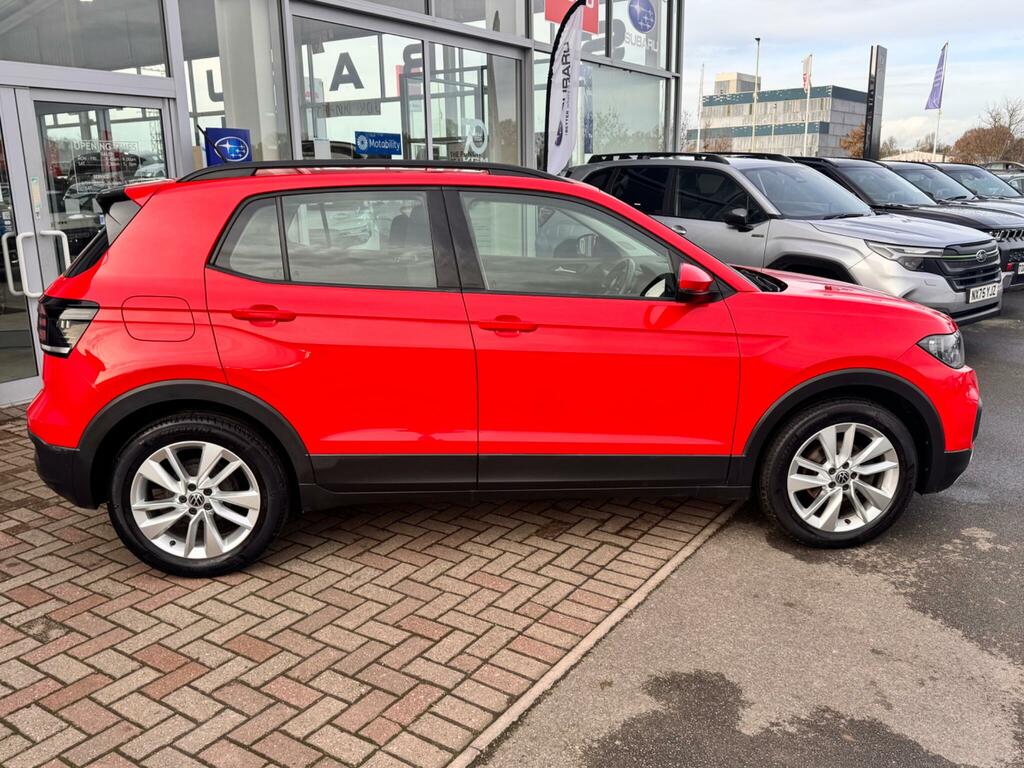 Volkswagen T-Cross 1.0 Tsi Se Euro 6 Ss Red #4