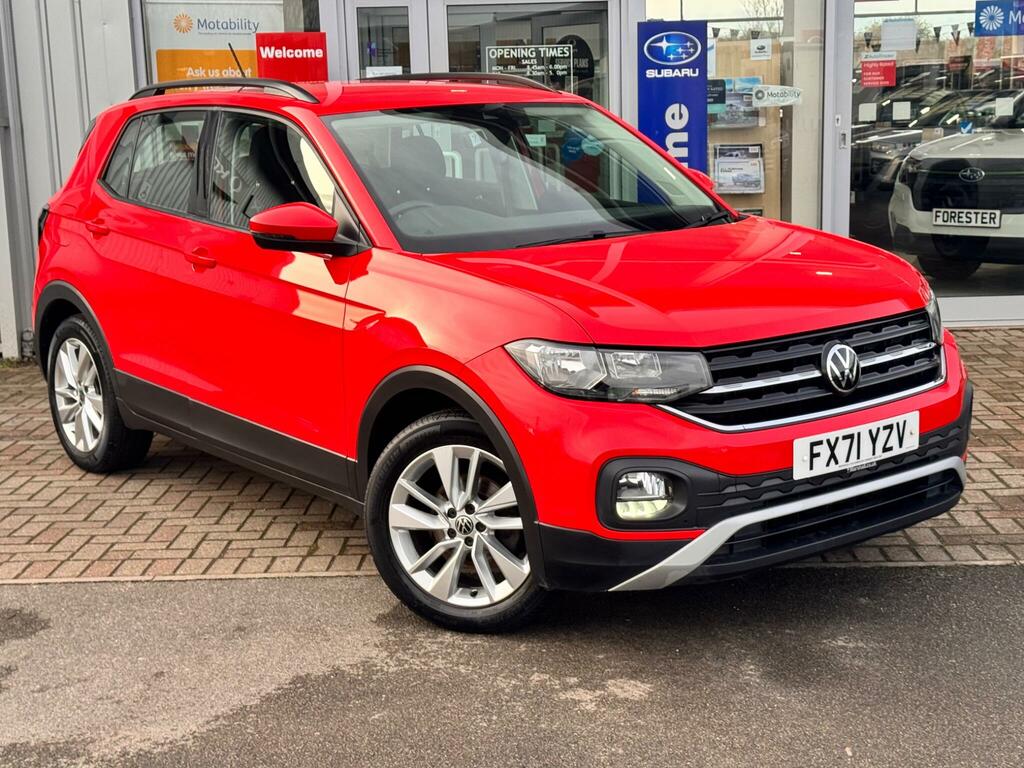 Volkswagen T-Cross 1.0 Tsi Se Euro 6 Ss Red