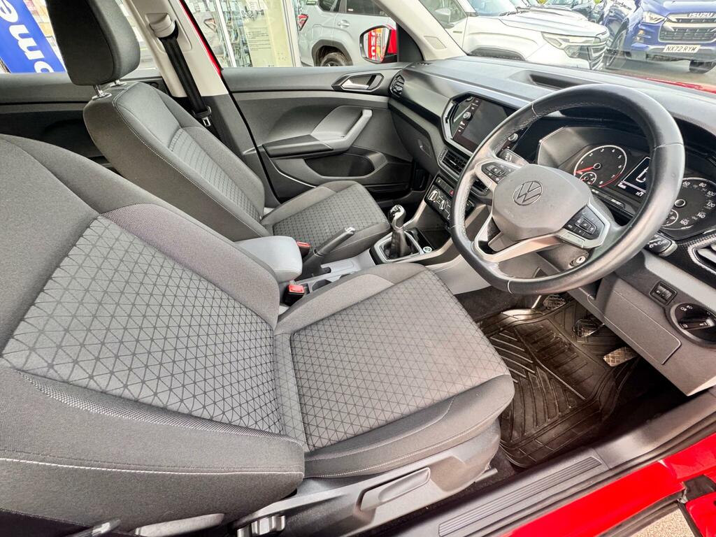Volkswagen T-Cross 1.0 Tsi Se Euro 6 Ss Red #2