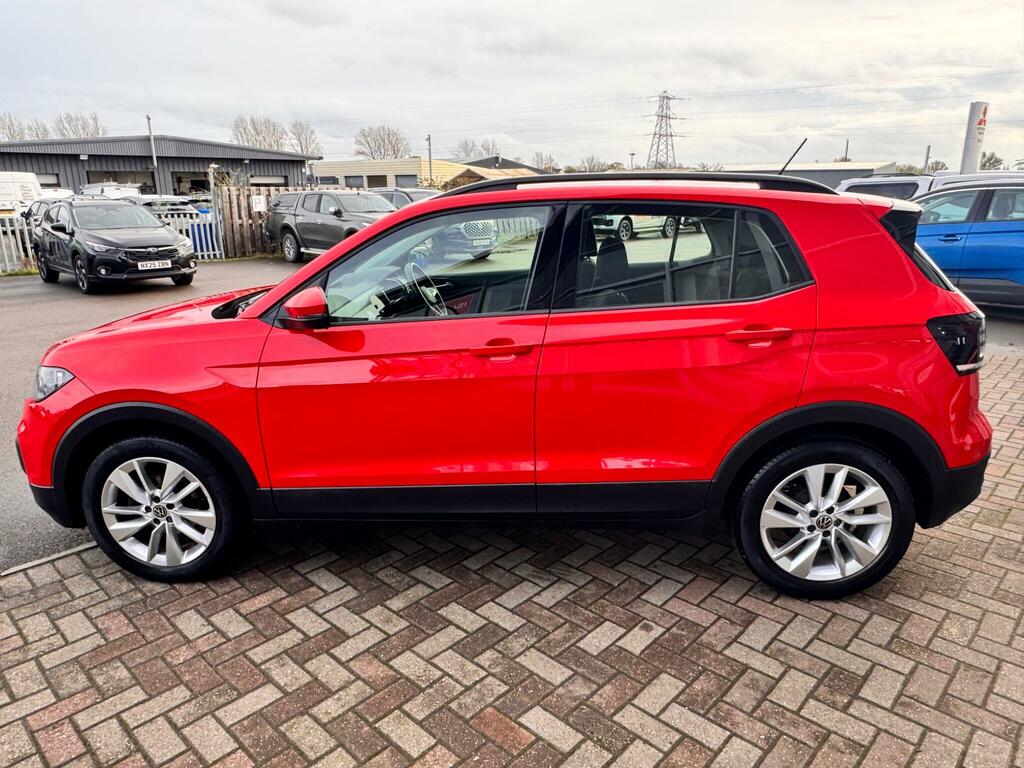 Volkswagen T-Cross 1.0 Tsi Se Euro 6 Ss Red #3
