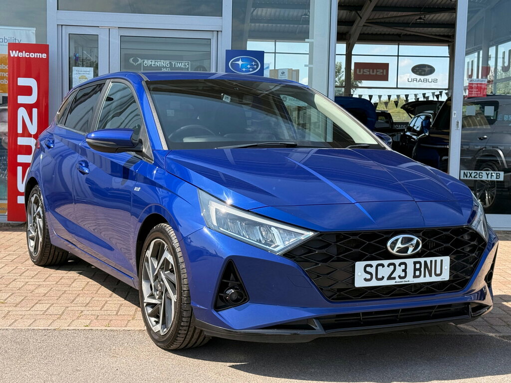 Hyundai I20 1.0 T-gdi Mhev Premium Hatchback Hybrid Blue