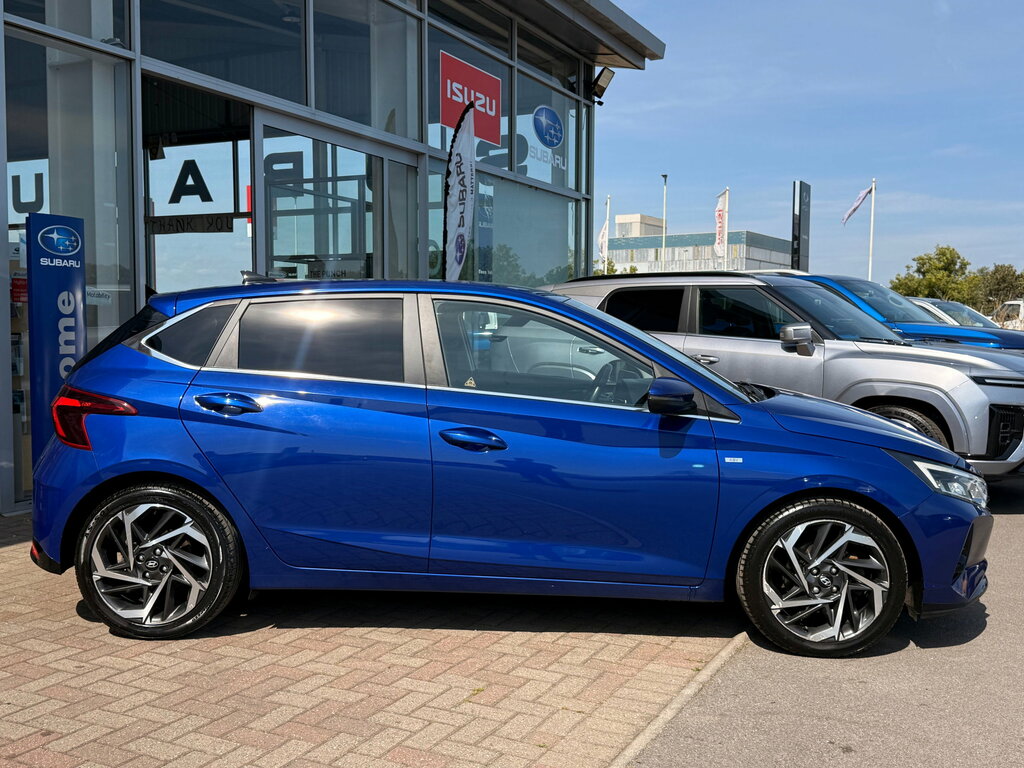 Hyundai I20 1.0 T-gdi Mhev Premium Hatchback Hybrid Blue #2