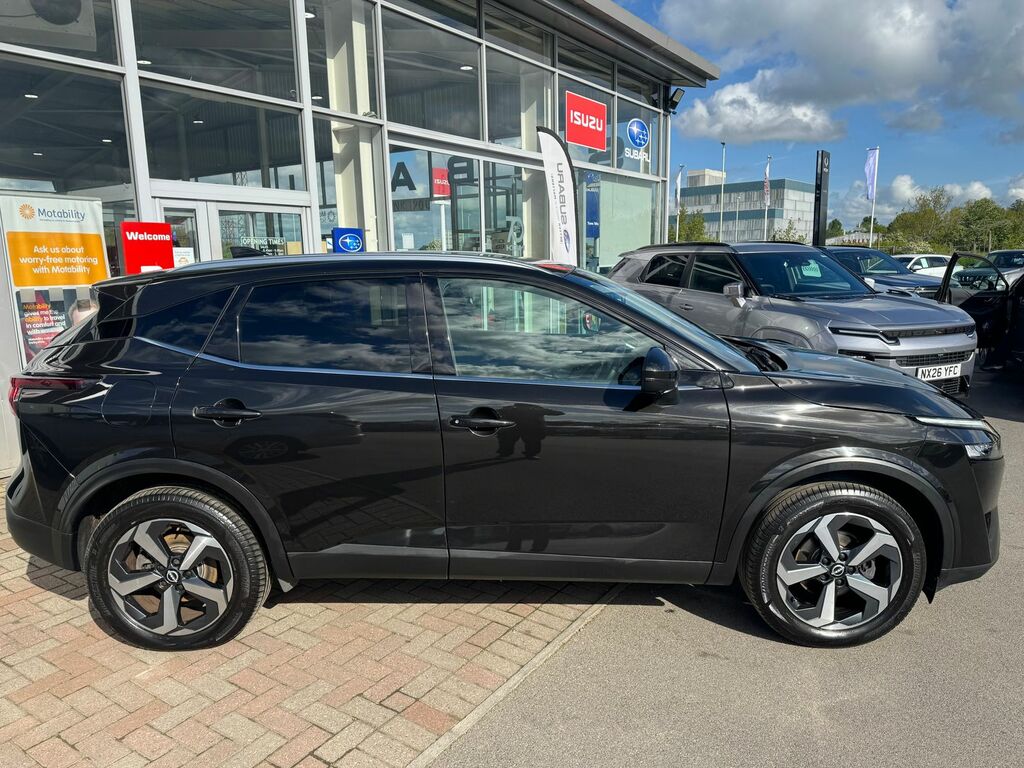 Nissan Qashqai 1.3 Dig-t Mhev N-connecta Suv Hybrid Ma Black #5