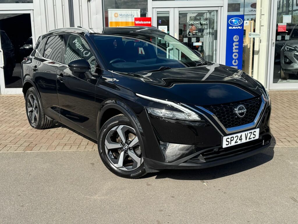 Nissan Qashqai 1.3 Dig-t Mhev N-connecta Suv Hybrid Ma Black