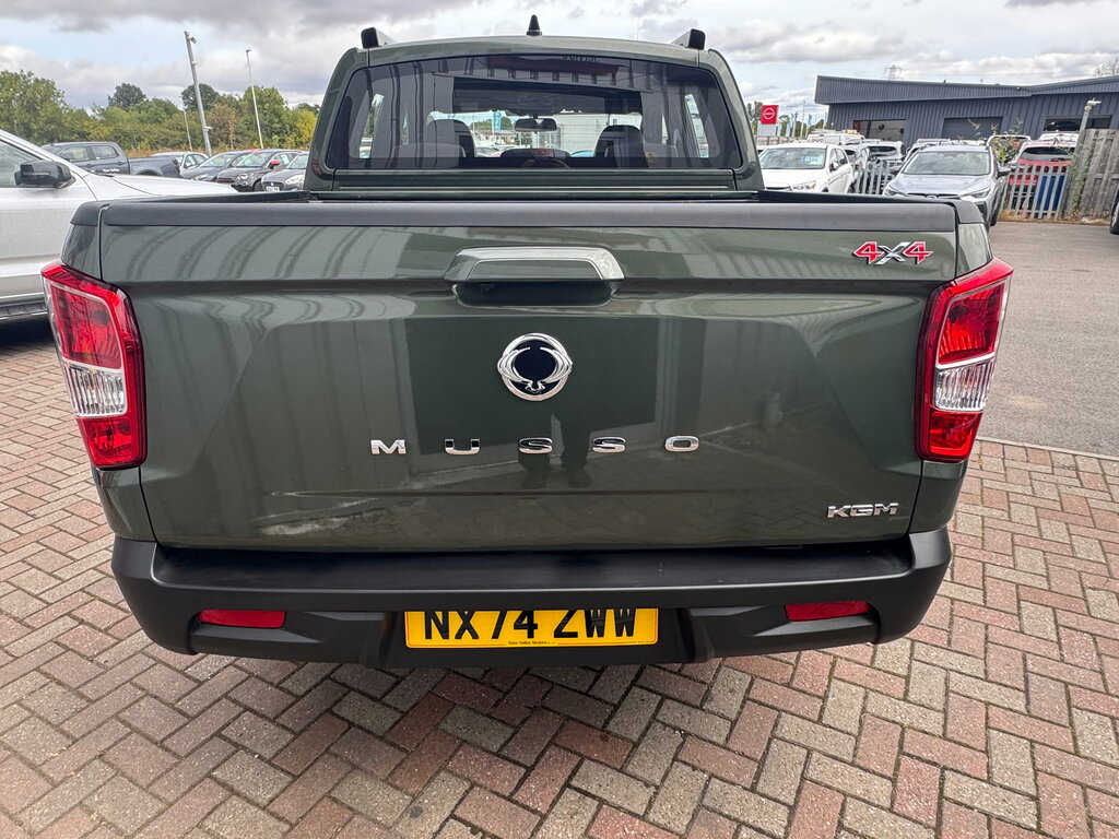 SsangYong Musso 2.2D Rebel Pickup Double Cab 4Wd E NX74ZWW Green #3