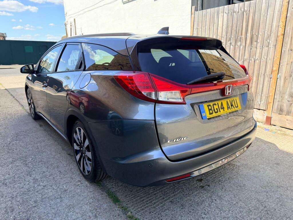 Honda Civic 1.8 I-vtec Sr Tourer Euro 5 Grey #3