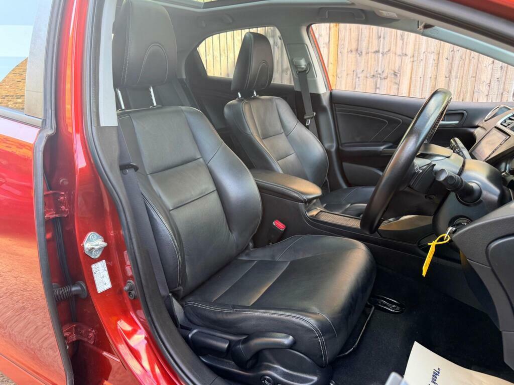 Honda Civic 1.8 I-vtec Sr Euro 6 Red #4