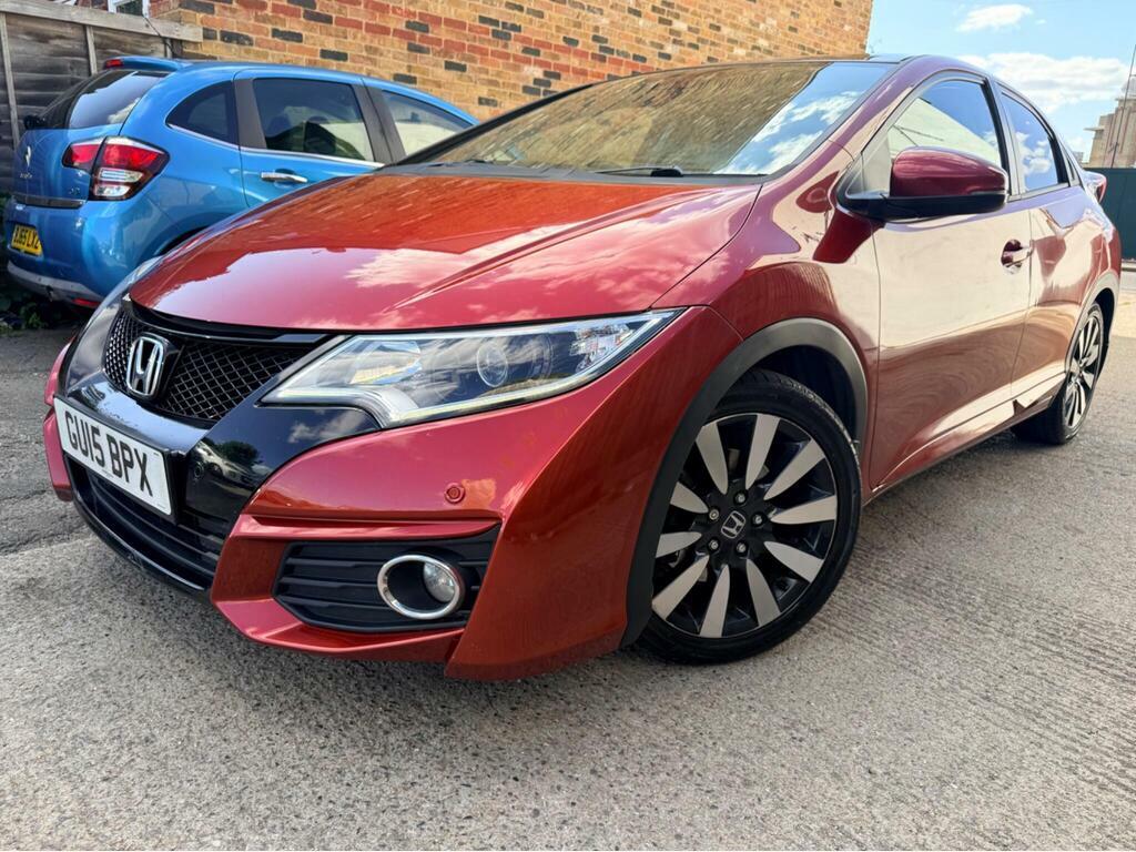Honda Civic 1.8 I-vtec Sr Euro 6 Red