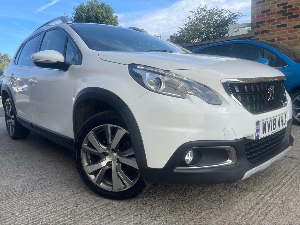 Peugeot 2008 1.2 Puretech Allure Eat Euro 6 S S White #2
