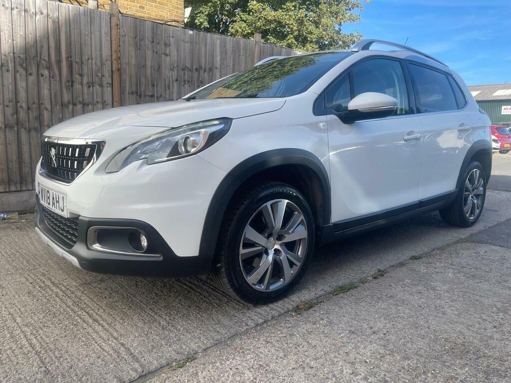 Peugeot 2008 1.2 Puretech Allure Eat Euro 6 S S White #4