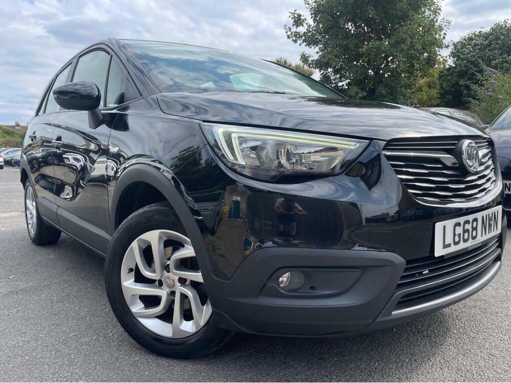 Vauxhall Crossland X 1.2 Turbo Se Nav Euro 6 S S Black