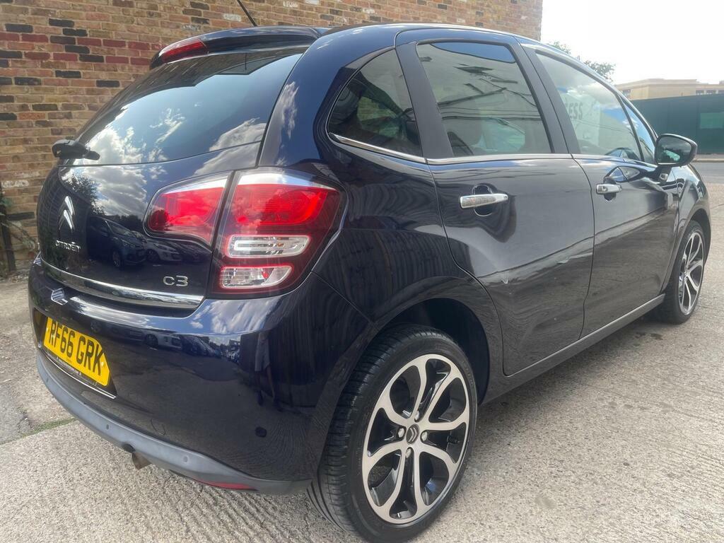 Citroen C3 1.2 Puretech Platinum Etg6 Euro 6 S S RF66GRK Blue #6