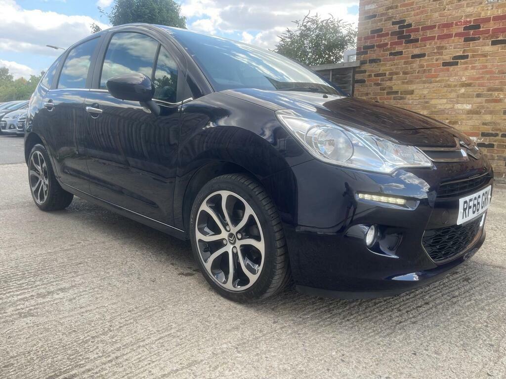 Citroen C3 1.2 Puretech Platinum Etg6 Euro 6 S S RF66GRK Blue #3