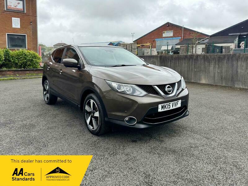 Nissan Qashqai 1.2 Tekna Dig-t Xtronic 113 Bhp Black #1