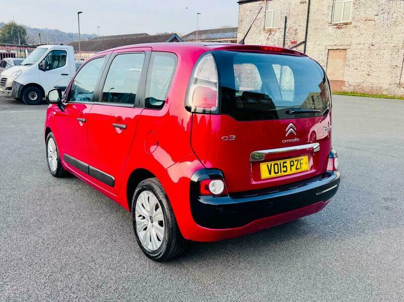 Citroen C3 Picasso 1.6 Hdi Vtr Euro Red #4