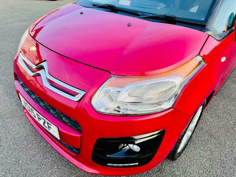 Citroen C3 Picasso 1.6 Bluehdi Platinum Estate Red #46