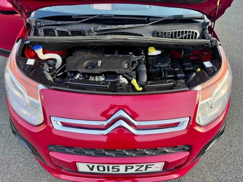 Citroen C3 Picasso 1.6 Bluehdi Platinum Estate Red #37
