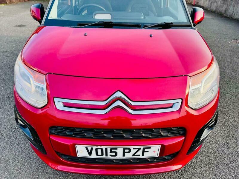 Citroen C3 Picasso 1.6 Hdi Vtr Euro Red #2