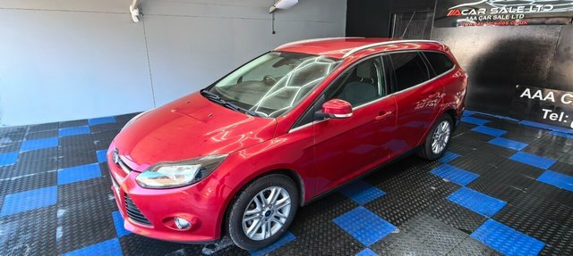 Ford Focus 1.6 Titanium Estate Powershift Euro 5 Red #6