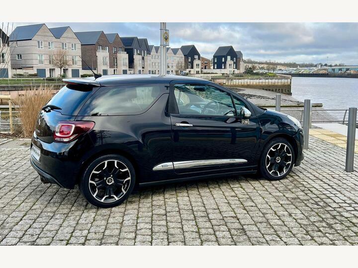 Citroen DS3 1.6 Thp Dsport Plus Euro 5 Black #4