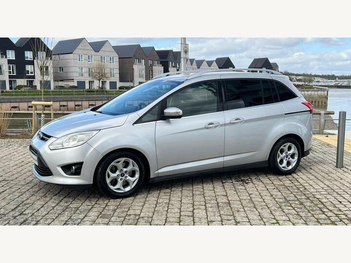 Ford Grand C-Max 2.0 Tdci Zetec Powershift Euro 5 Silver #4