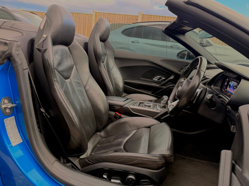 Audi R8 5.2 Fsi V10 Spyder S Tronic Quattro Eur Blue #4