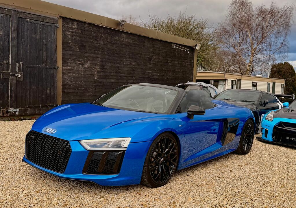 Audi R8 5.2 Fsi V10 Spyder S Tronic Quattro Eur Blue #6