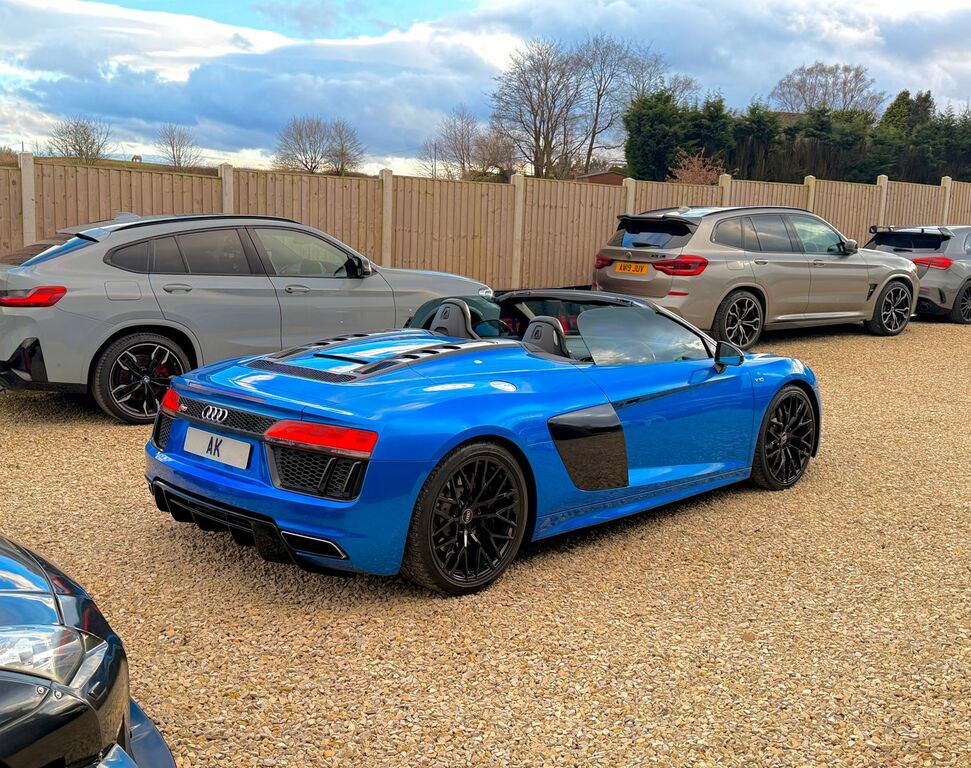 Audi R8 5.2 Fsi V10 Spyder S Tronic Quattro Eur Blue #3