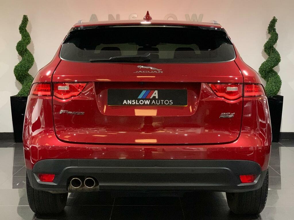 Jaguar F-Pace Suv 2.0 D180 Prestige Awd Euro 6 Ss 2 CV17YBP Red #4