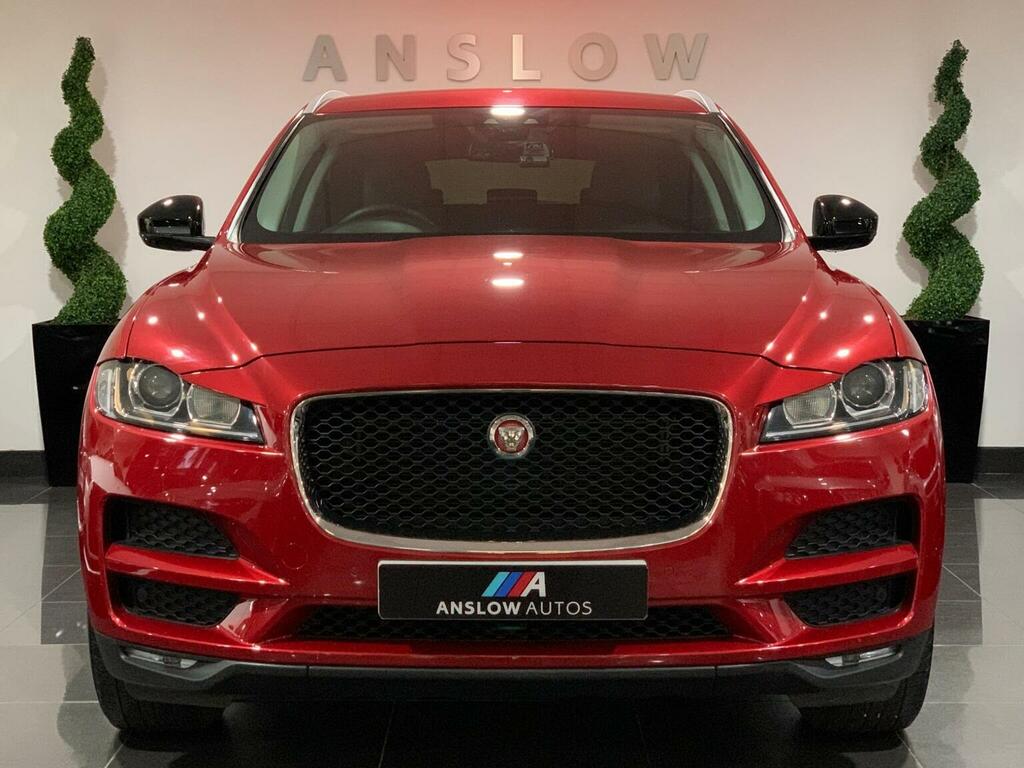 Jaguar F-Pace Suv 2.0 D180 Prestige Awd Euro 6 Ss 2 CV17YBP Red #3