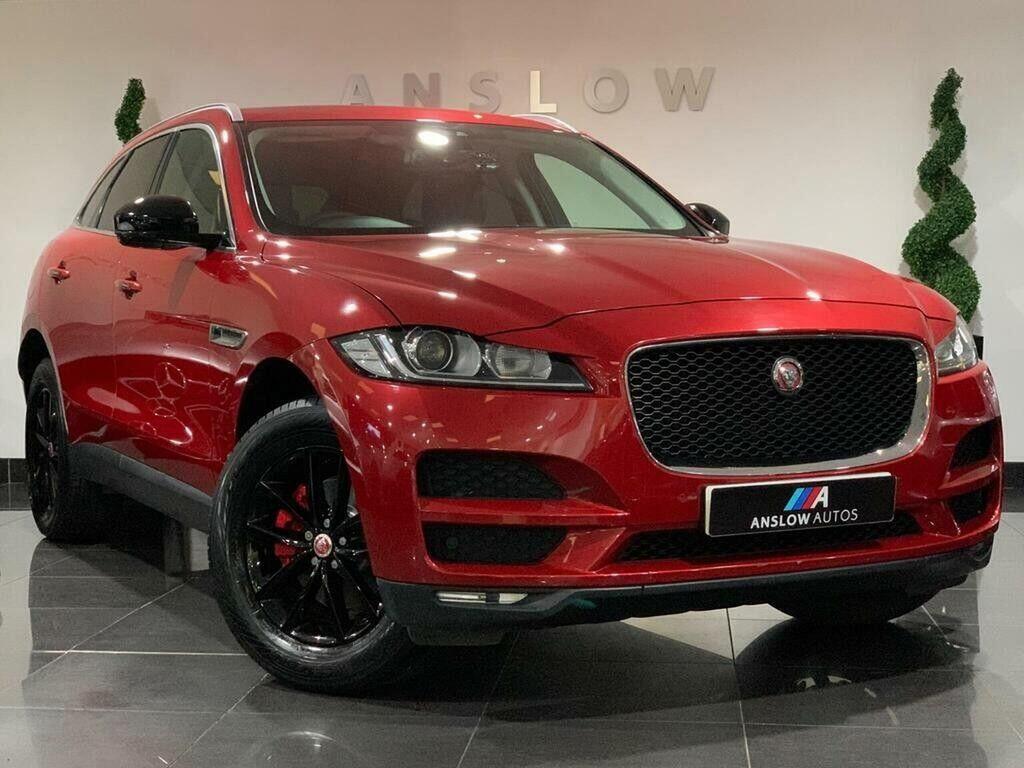 Jaguar F-Pace Suv 2.0 D180 Prestige Awd Euro 6 Ss 2 CV17YBP Red