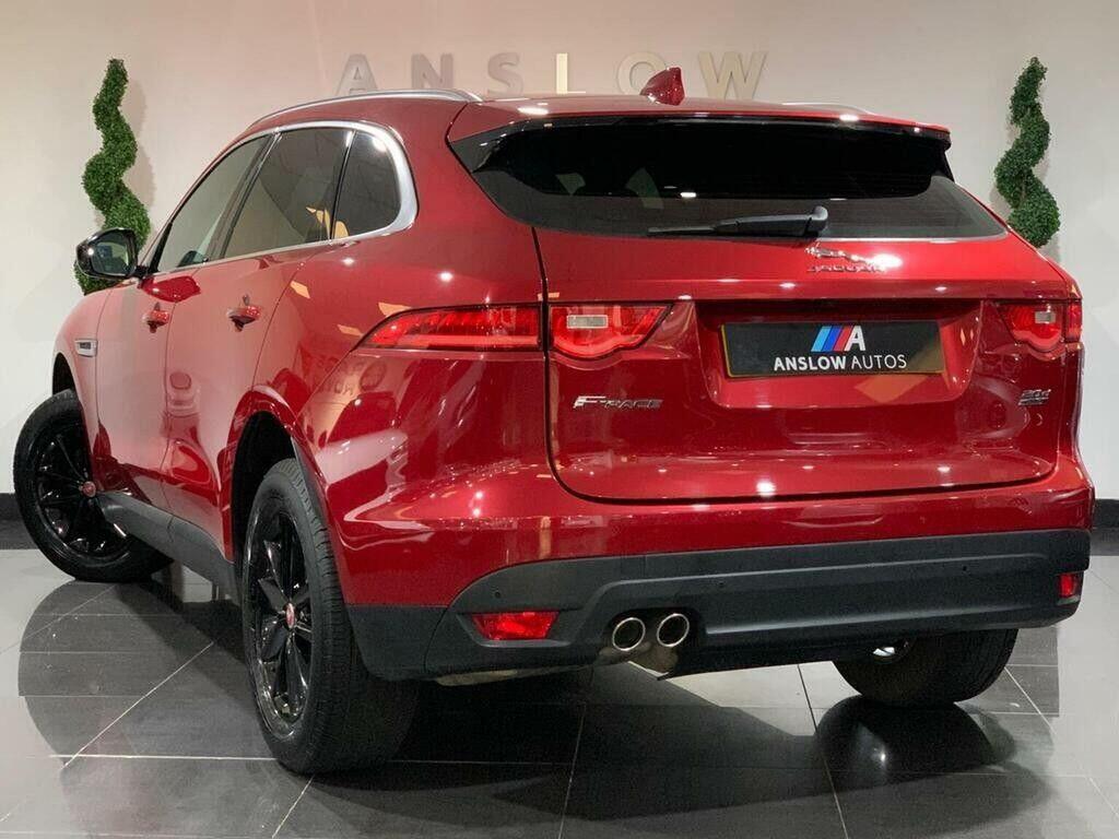 Jaguar F-Pace Suv 2.0 D180 Prestige Awd Euro 6 Ss 2 CV17YBP Red #2