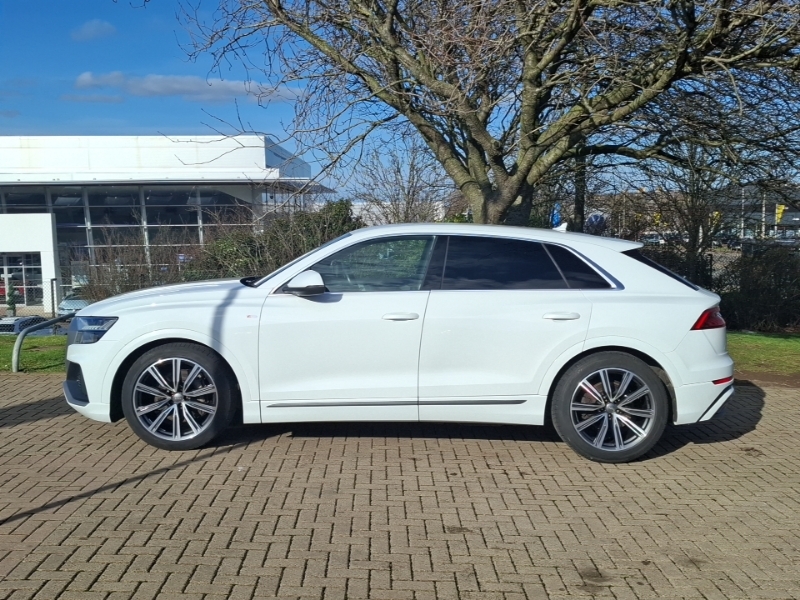 Audi Q8 50 Tdi Quattro S Line Tiptronic Leather White #4