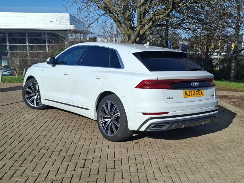 Audi Q8 50 Tdi Quattro S Line Tiptronic Leather White #2