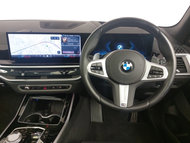 BMW X7 Xdrive40d Mht M Sport Step White #5