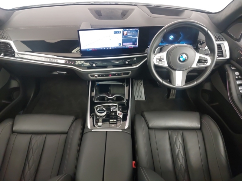 BMW X7 Xdrive40d Mht M Sport Step White #4