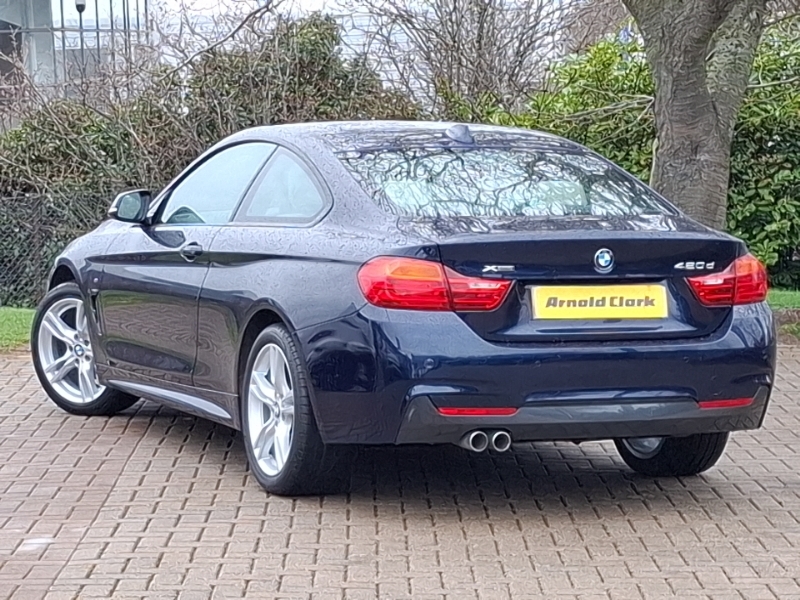 BMW 4 Series 420D 190 Xdrive M Sport Prof Media Blue #2