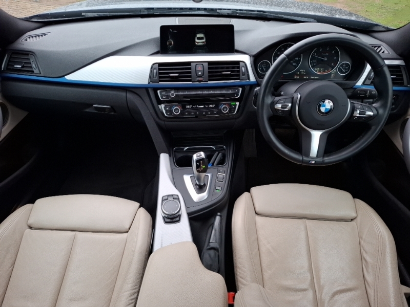 BMW 4 Series 420D 190 Xdrive M Sport Prof Media Blue #3