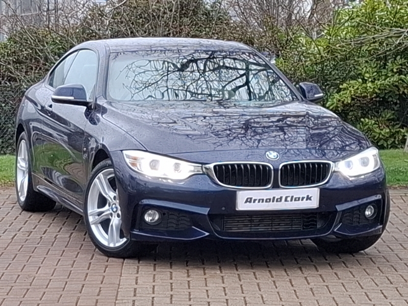 BMW 4 Series 420D 190 Xdrive M Sport Prof Media Blue